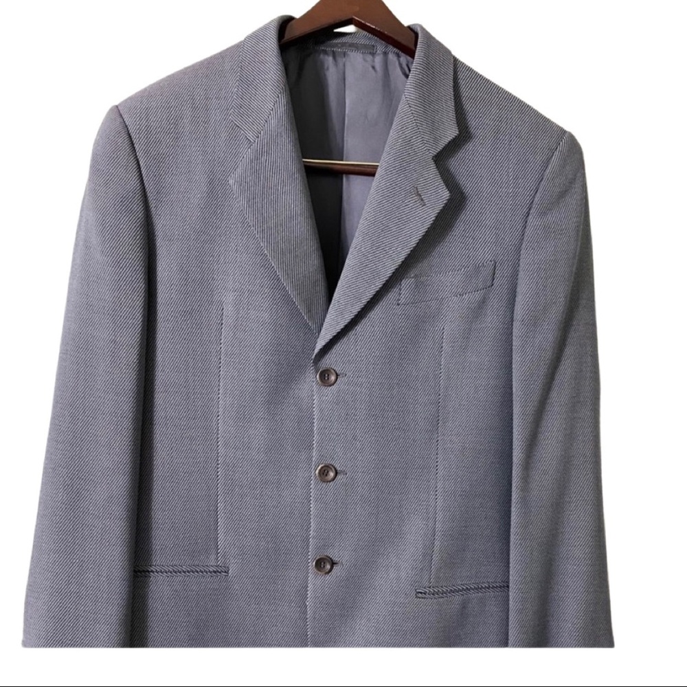 NWOT AUTH.ARMANI COLLEZIONI MENS VIRGIN WOOL AND RAYON - Picture 1 of 10